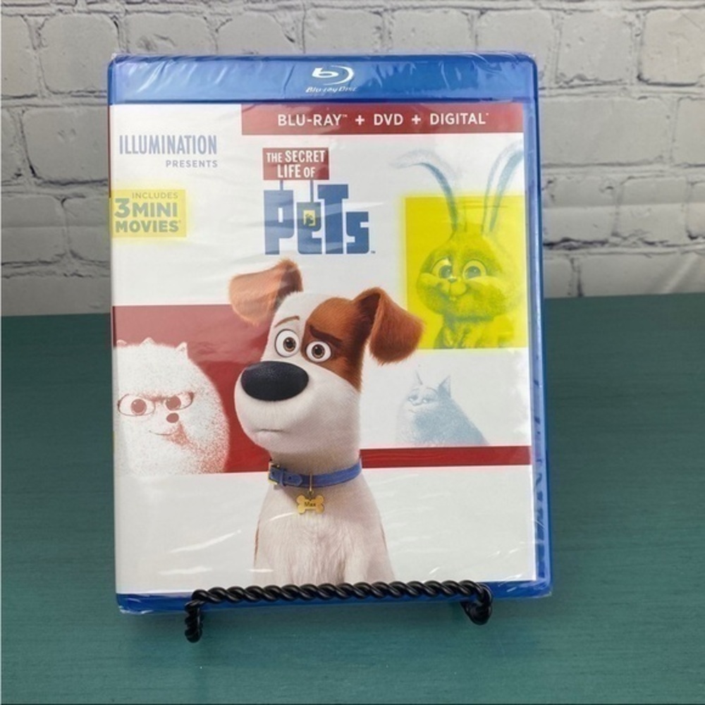 🟢2/$10🟢 Secret lives of pets blu ray dvd